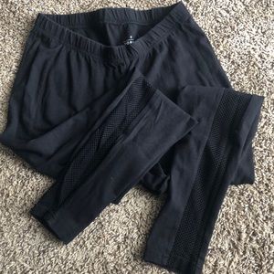 Sexy mesh panel leggings!